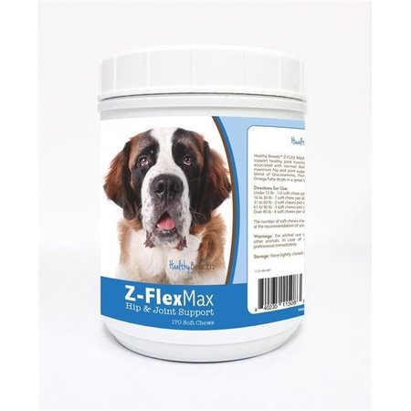 HEALTHY BREEDS Healthy Breeds 840235115083 Saint Bernard Z-Flex Max Hip & Joint Soft Chews; 170 Count 840235115083